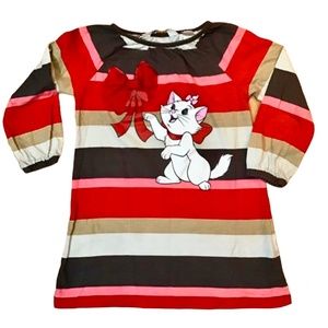 H&M girls striped Aristocats dress.